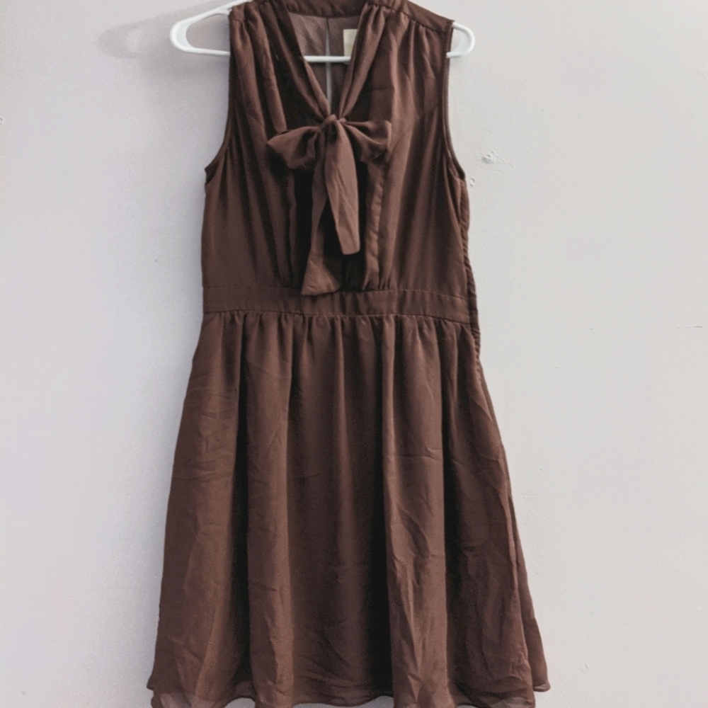 Tie Neck Modcloth Dress